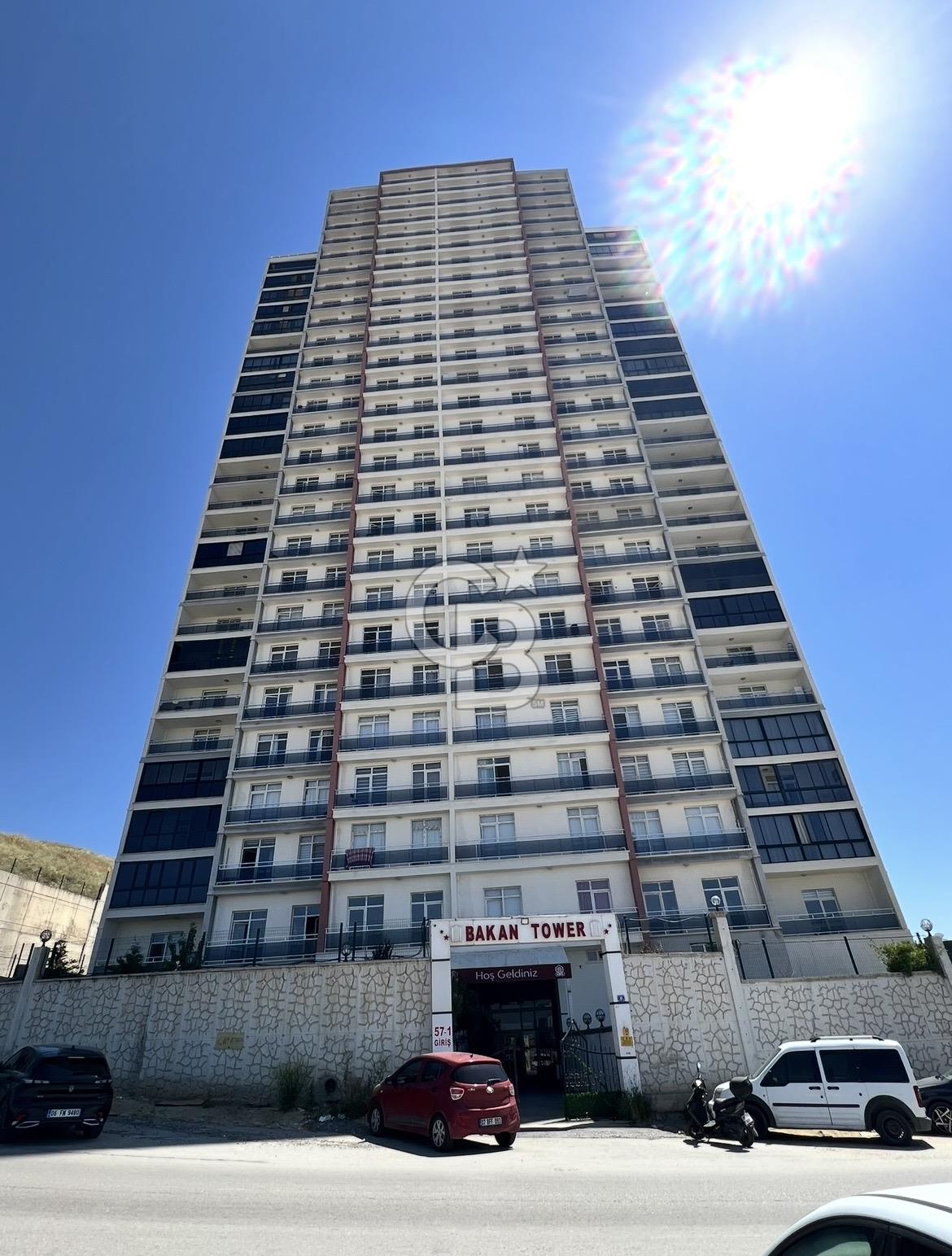 BATIKENT ÇAKIRLAR BAKAN TOWERDE MANZARALI 1+1 SATILIK DAİRE
