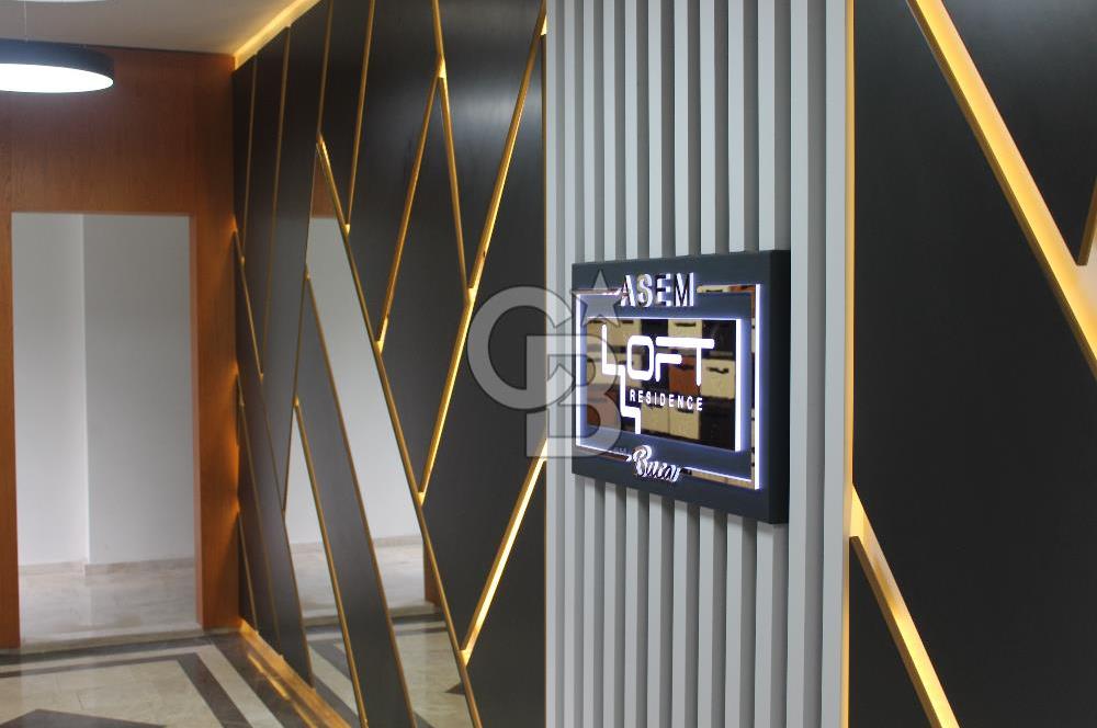 Buca Asem Loft 'ta 1+1 Kiralık Daire
