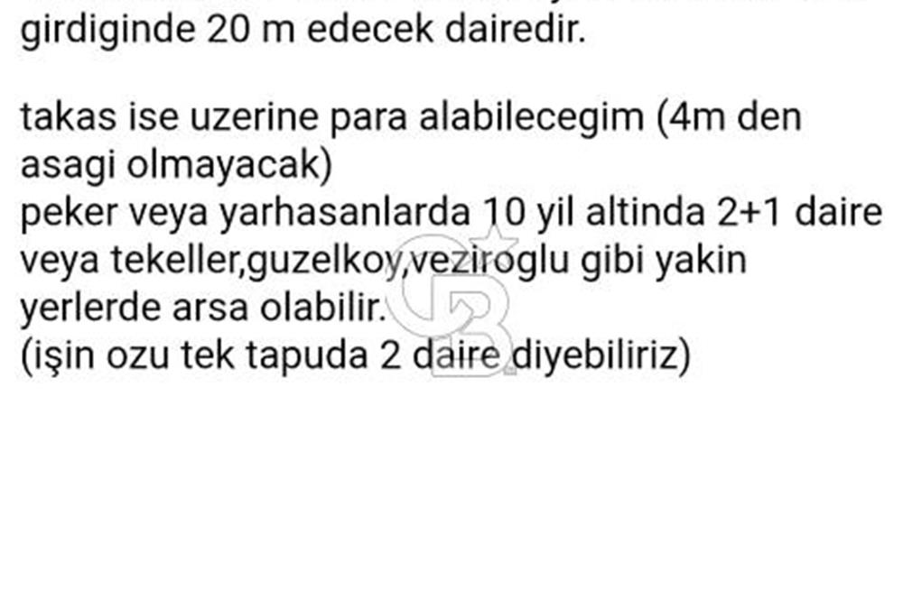 EVONADAN ÇARŞININ MERKEZİ KAFELER SOKAĞINDA 6+1 DUBLEKS DAİRE
