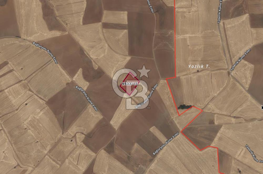 Akyurt Çınarda Sanayi Yakını 7.934m2 Satılık Yatırımlık Tarla