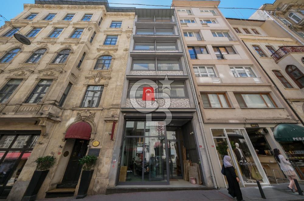 BEYOĞLU ASMALIDA CD ÜZERİ YANGIN MERDİVENLİ KİRALIK TİCARİ BİNA