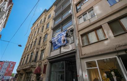 BEYOĞLU ASMALIDA CD ÜZERİ YANGIN MERDİVENLİ KİRALIK TİCARİ BİNA
