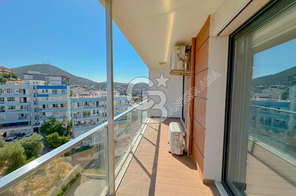 Kuşadası Terrace Ada Sitesi'nde Panoramik Deniz Manzaralı Satılık 3+1 Lüks Daire