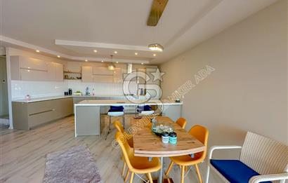 Kuşadası Terrace Ada Sitesi'nde Panoramik Deniz Manzaralı Satılık 3+1 Lüks Daire