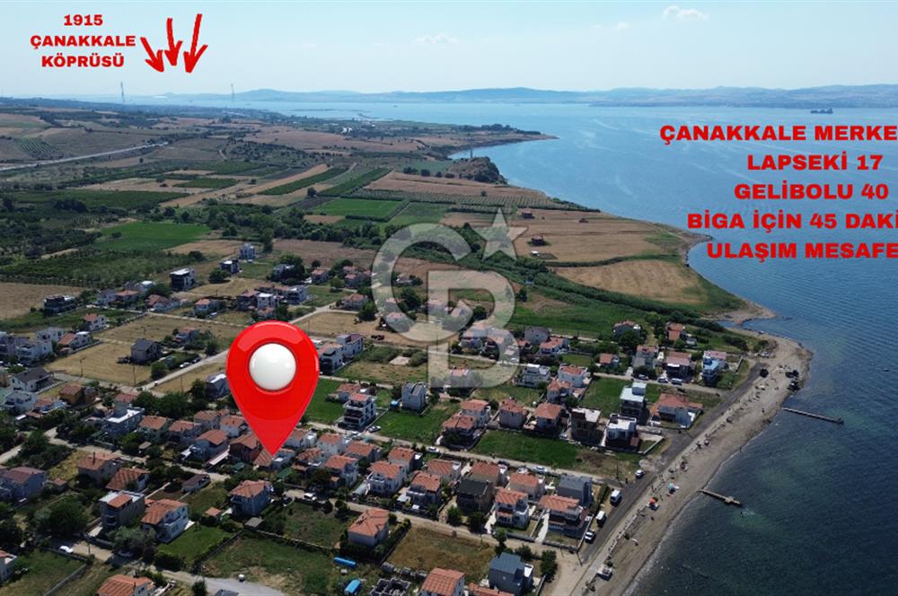 ÇANAKKALE LAPSEKİ EMEK SİTESİ'NDE 260m² ARSALI, 2+1 MÜSTALİK EV