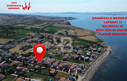 ÇANAKKALE LAPSEKİ EMEK SİTESİ'NDE 260m² ARSALI, 2+1 MÜSTALİK EV