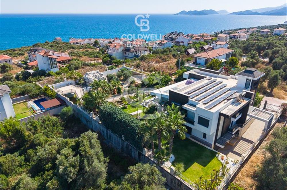 DEMRE KUMDAĞI NDA CB ARDEN DEN DENİZ MANZARALI MÜSTAKİL VİLLA