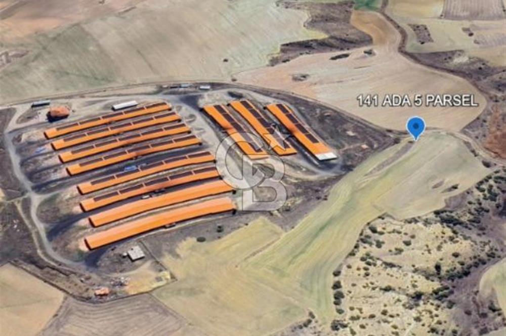 Kahramankazan Karalar Mahallesi'nde Üretim Tesislerine Komşu 6.323 m² Satılık Tarla