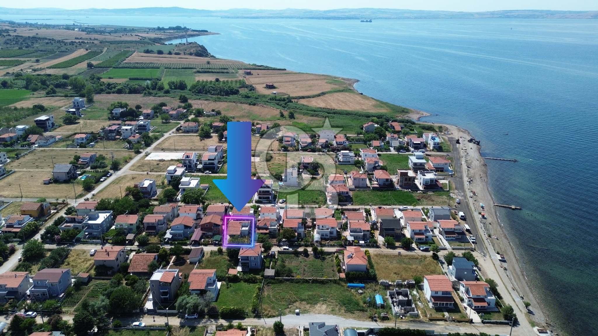 ÇANAKKALE LAPSEKİ EMEK SİTESİ'NDE 260m² ARSALI, 2+1 MÜSTALİK EV