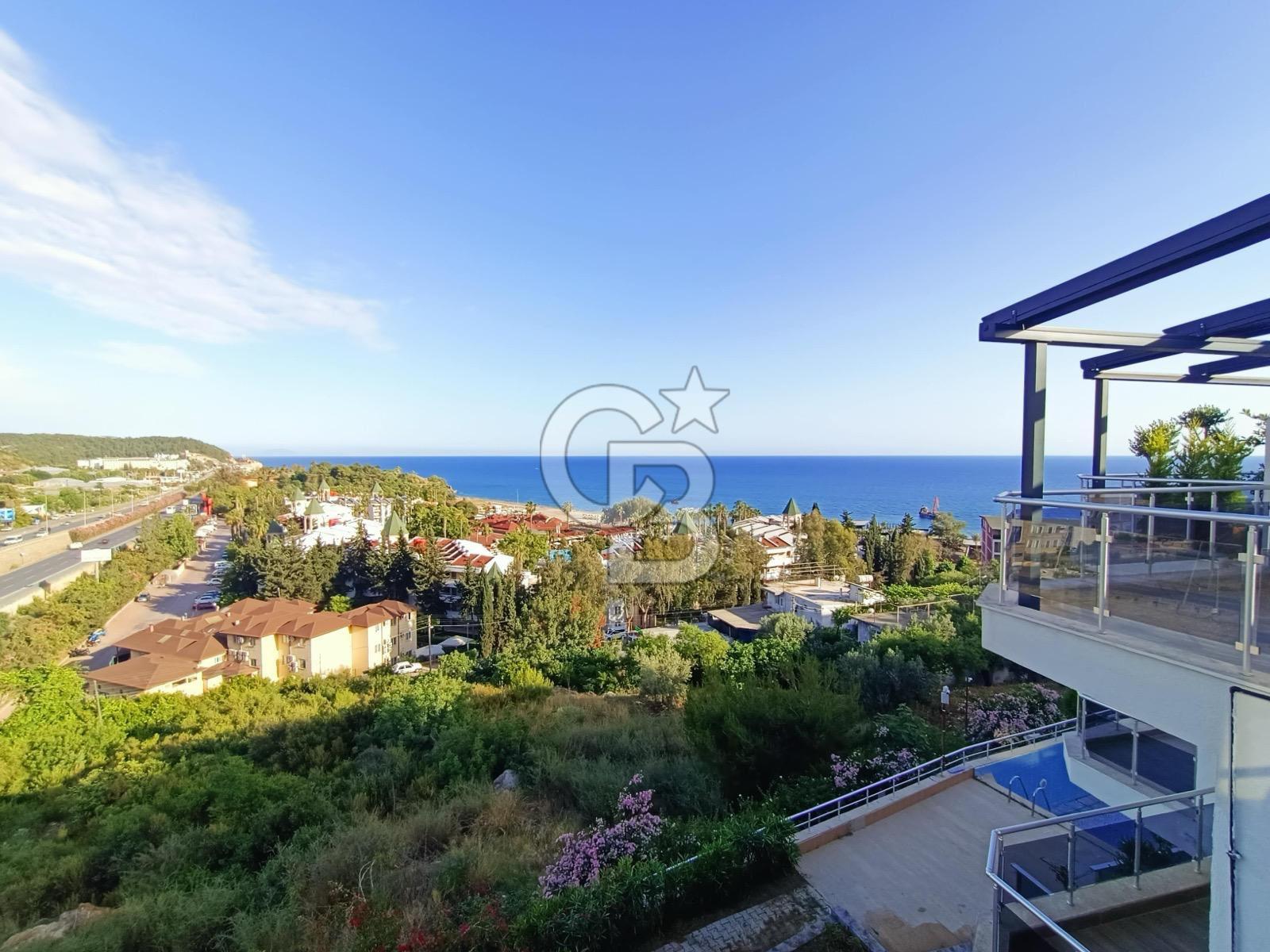 ALANYA KONAKLI'DA | HAVUZLU SİTE İÇERİSİNDE EŞYALI KİRALIK VİLLA