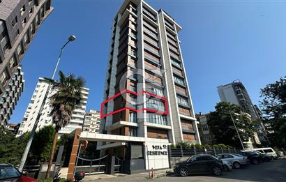 KALAMIŞ,SAHİLDE VEFA RESİDENCE'DA PRESTİJLİ 2+1 BALKONLU 105M2