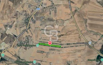 Gölbaşı Gökçehüyük te 1471 m2 Tek Tapu Tarla