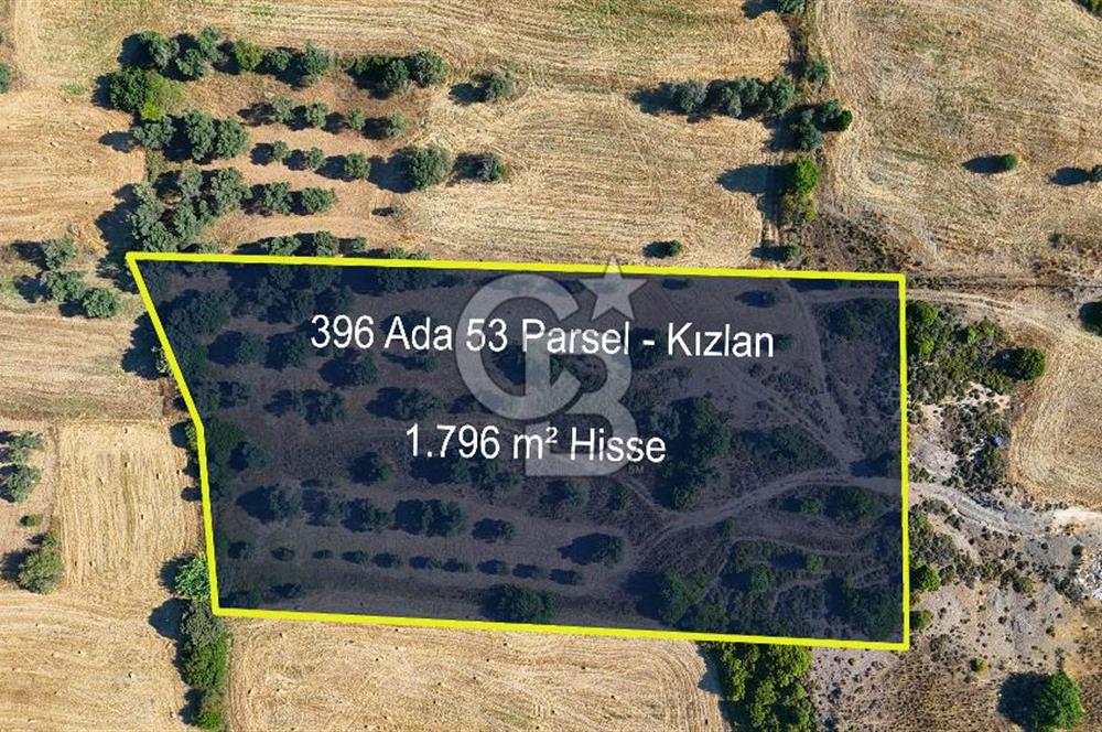 Datça Kızlanaltı T.T.A İmar Planın'da Satılık 2.108 m² Hisse