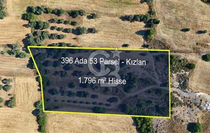 Datça Kızlanaltı T.T.A İmar Planın'da Satılık 2.108 m² Hisse