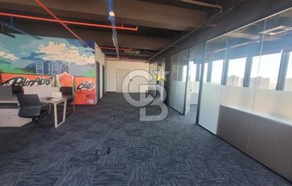 Megapol Çarşı Kule'de 224 m2 Kiralık Köşe Konum Ofis