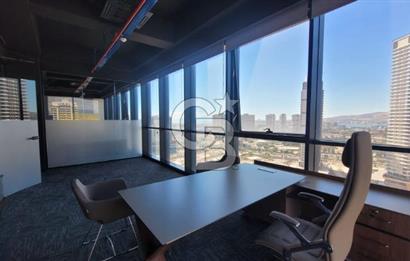 Megapol Çarşı Kule'de 224 m2 Kiralık Köşe Konum Ofis