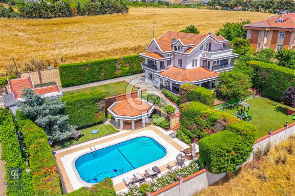 DENİZ MANZARALI HAVUZLU ÖZEL MİMARİ MÜSTAKİL VİLLA 1.400 m2 ARSA