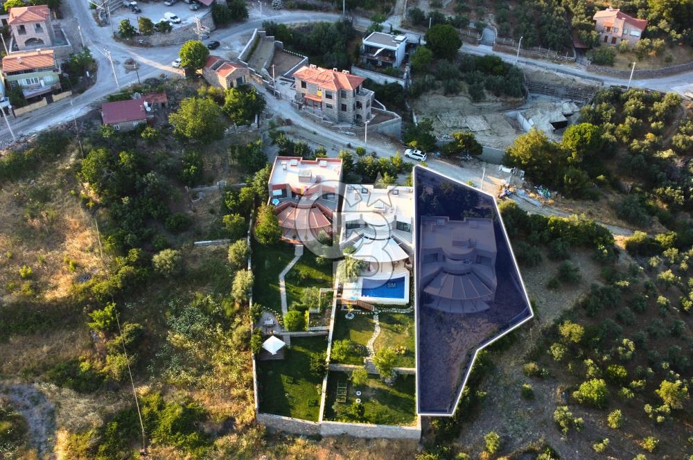 Çanakkale Assos Kozluda Panoramik Deniz Manzaralı Müstakil Villa