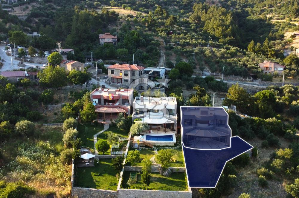 Çanakkale Assos Kozluda Panoramik Deniz Manzaralı Müstakil Villa