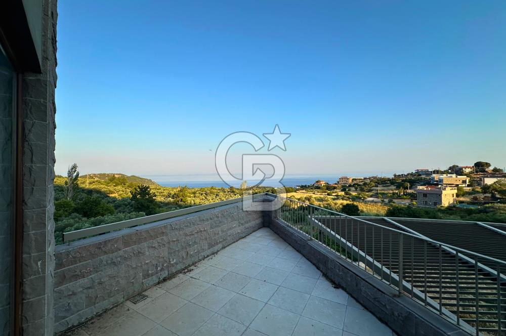 Çanakkale Assos Kozluda Panoramik Deniz Manzaralı Müstakil Villa