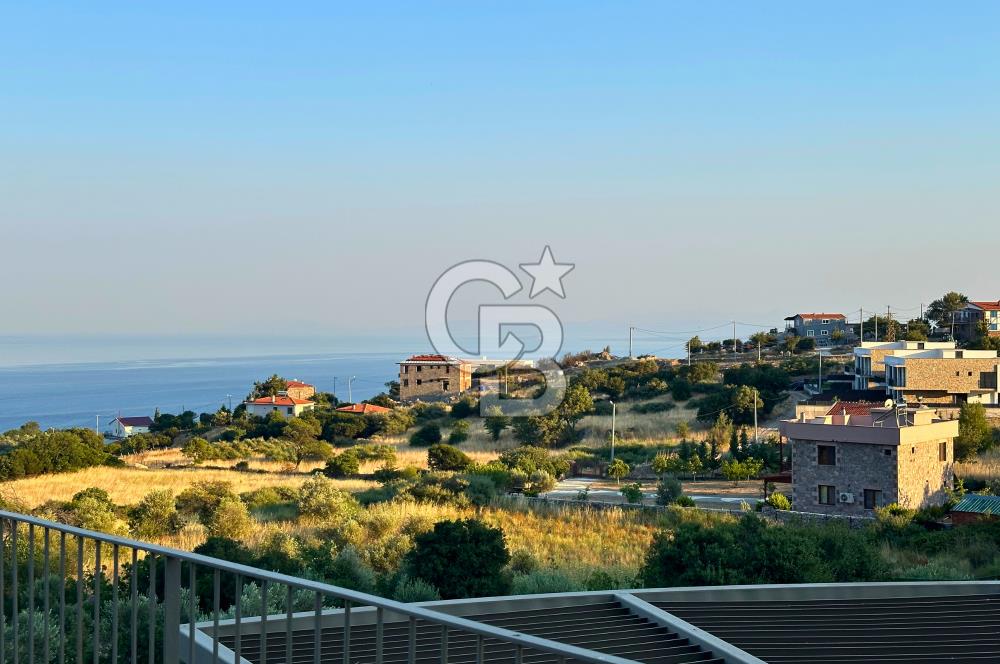 Çanakkale Assos Kozluda Panoramik Deniz Manzaralı Müstakil Villa