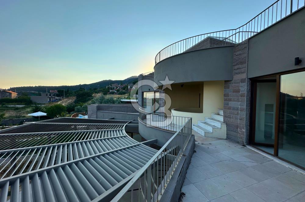 Çanakkale Assos Kozluda Panoramik Deniz Manzaralı Müstakil Villa