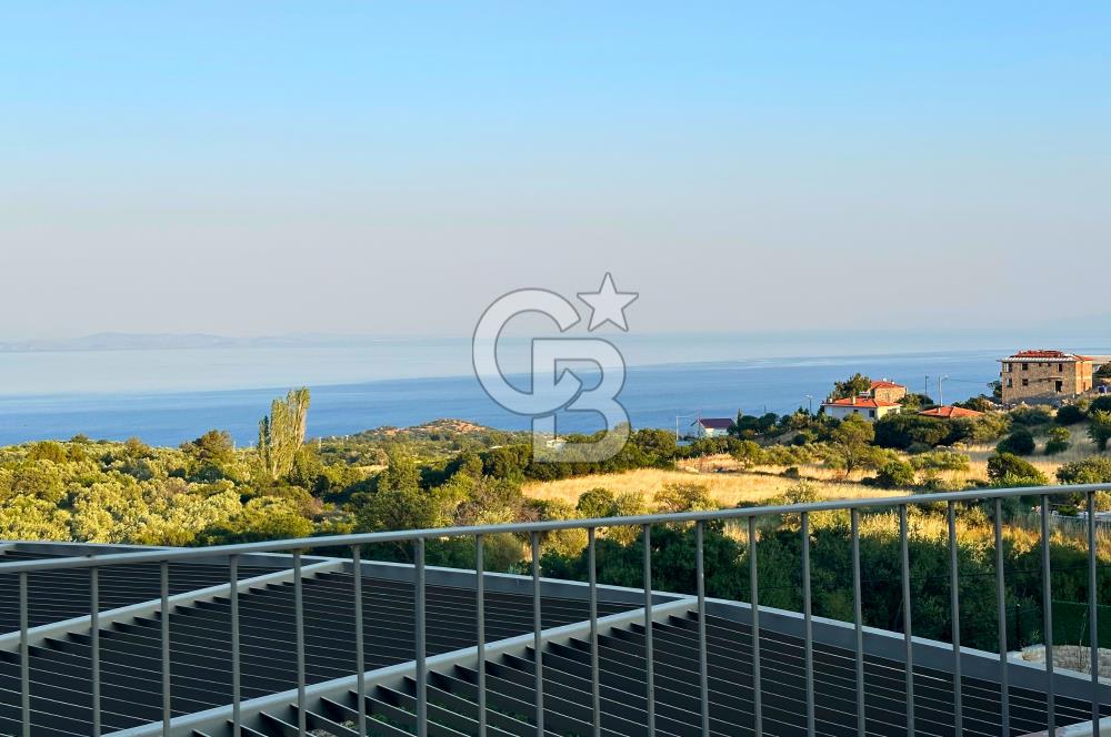 Çanakkale Assos Kozluda Panoramik Deniz Manzaralı Müstakil Villa