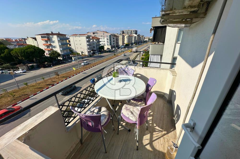 Çanakkale Lapseki Bizimkiler'de Cadde Cephe Geniş 3+1 Köşe Daire