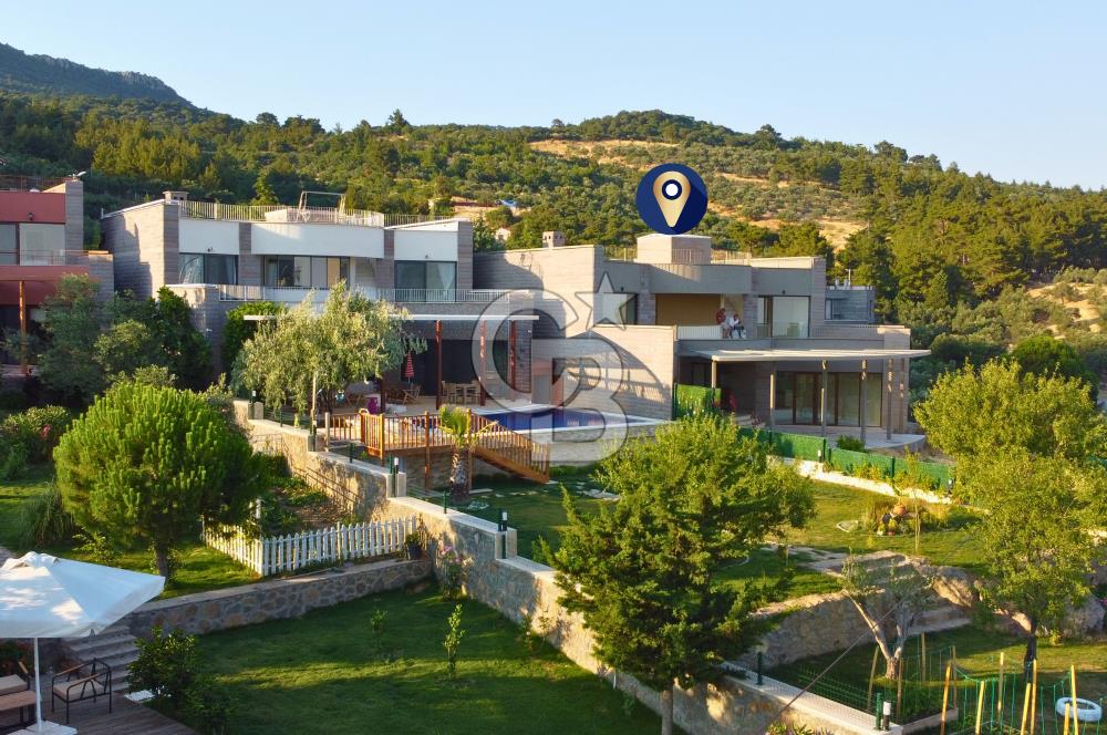Çanakkale Assos Kozluda Panoramik Deniz Manzaralı Müstakil Villa