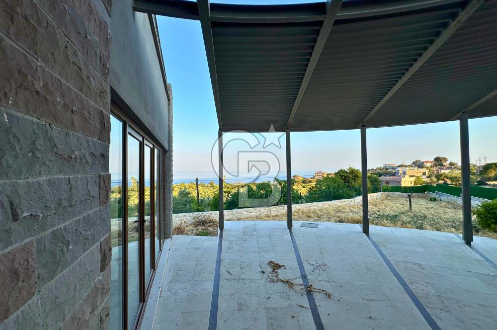 Çanakkale Assos Kozluda Panoramik Deniz Manzaralı Müstakil Villa