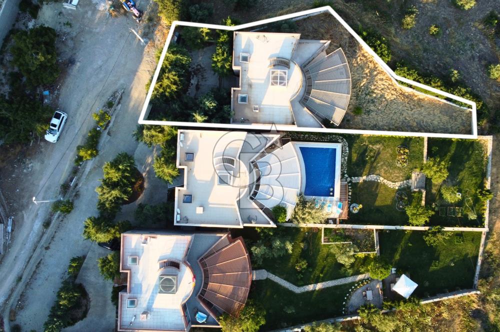 Çanakkale Assos Kozluda Panoramik Deniz Manzaralı Müstakil Villa