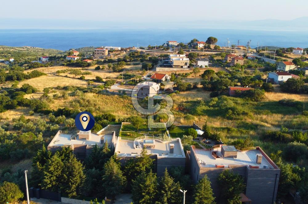 Çanakkale Assos Kozluda Panoramik Deniz Manzaralı Müstakil Villa