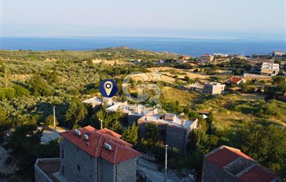 Çanakkale Assos Kozluda Panoramik Deniz Manzaralı Müstakil Villa