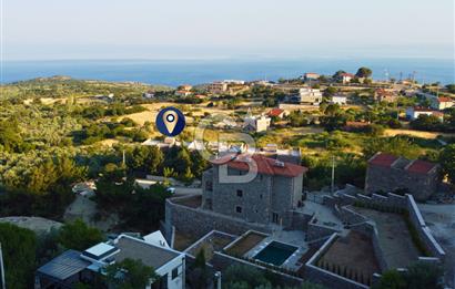 Çanakkale Assos Kozluda Panoramik Deniz Manzaralı Müstakil Villa