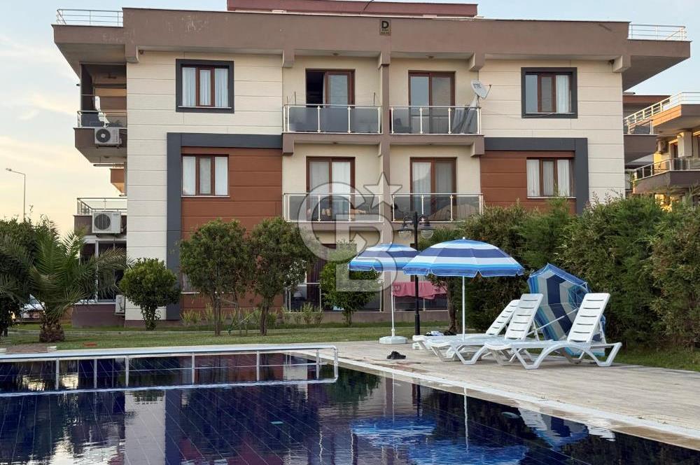 Karaali Villalar Bölgesinde Havuz Cepheli 1+1 Satılık Daire