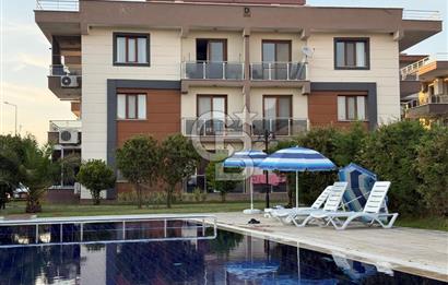 Karaali Villalar Bölgesinde Havuz Cepheli 1+1 Satılık Daire