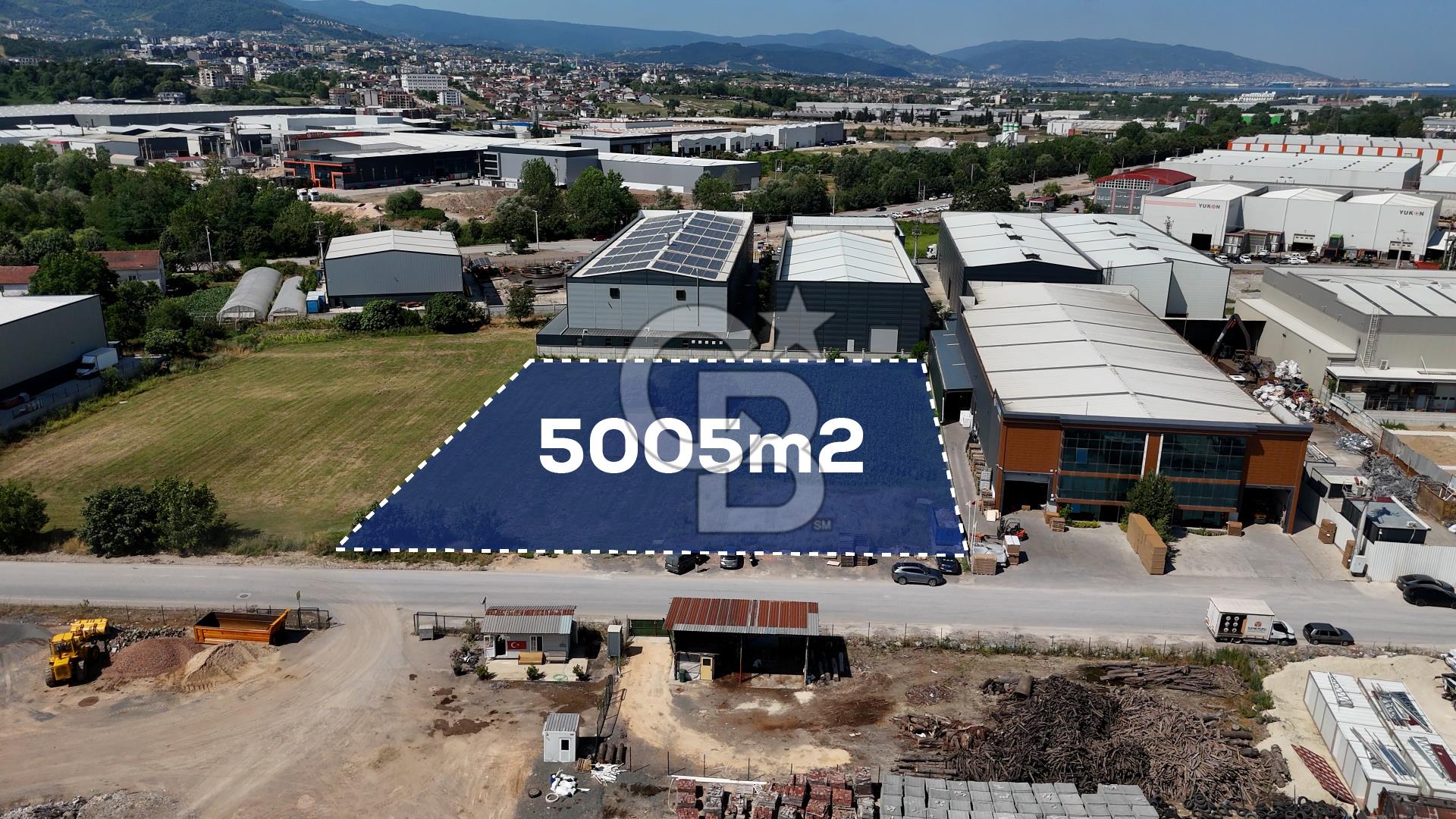 CB AKADEMİ SATILIK KULLAR OVACIK MH SATILIK 864 m2 SANAYİ ARSASI