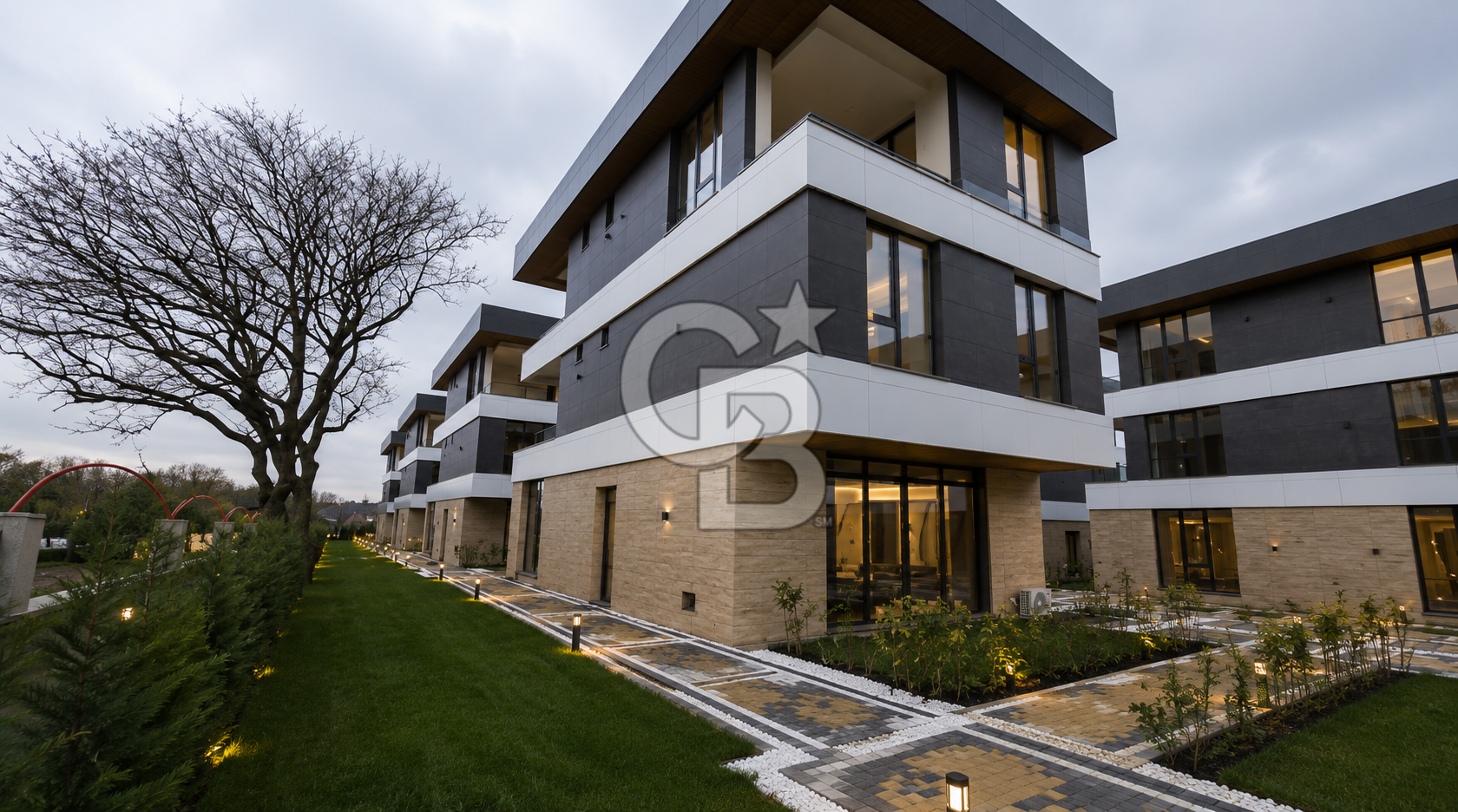 TEKİRDAĞ ÇERKEZKÖY KENT ORMANI YANI SATILIK 5+1 VİLLA