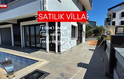 Özel Havuzlu otoparklı Sıfır Satılık 3+1 VİLLA