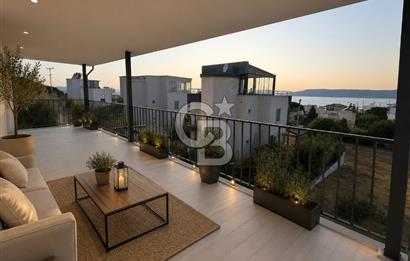 ÇANAKKALE KANGIRLI BOĞAZ MANZARALI 4+1 MÜSTAKİL SATILIK VİLLA