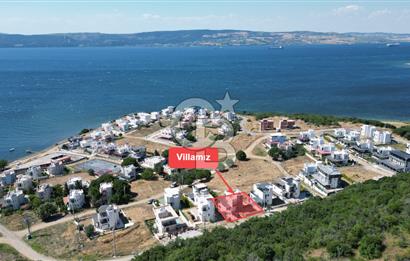 ÇANAKKALE KANGIRLI BOĞAZ MANZARALI 4+1 MÜSTAKİL SATILIK VİLLA