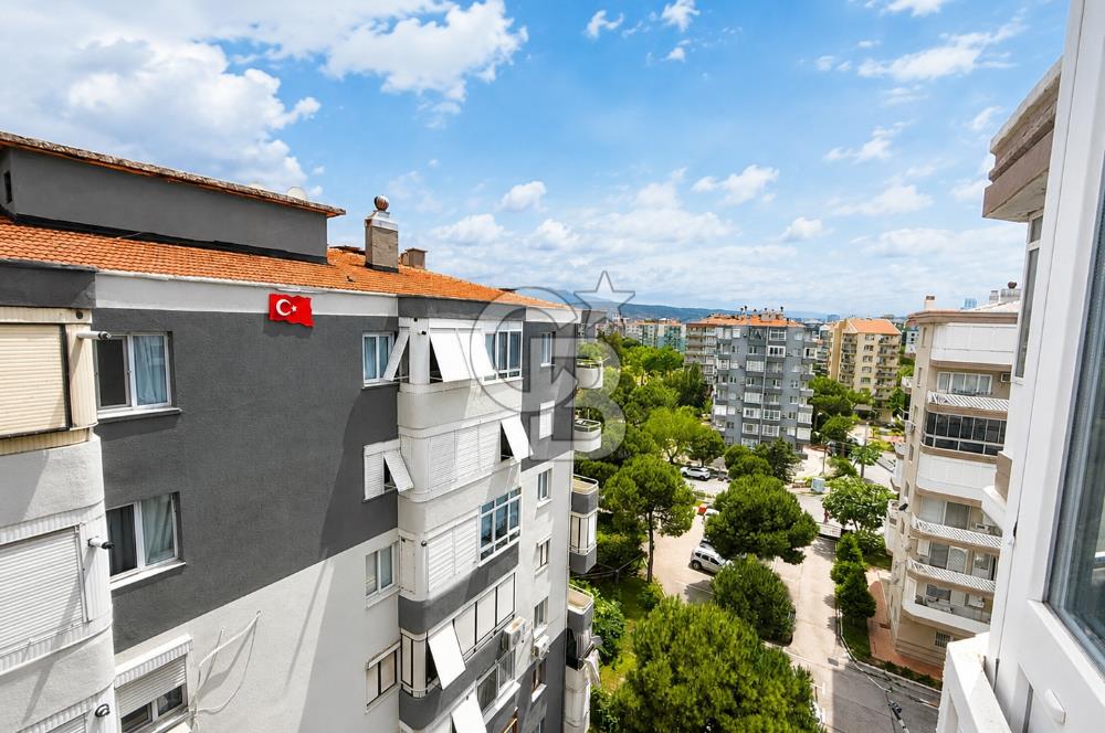 Bayraklı Osmangazi Özlem Sitesi 3+1 Üst Kat Tadilatlı 
