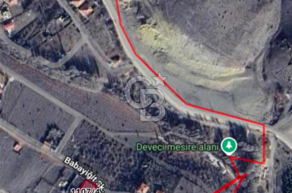 ELMADAĞ ÜÇEVLER MAH'DE YOLA YAKIN 480 m2 İMARLI MANZARALI ARSA