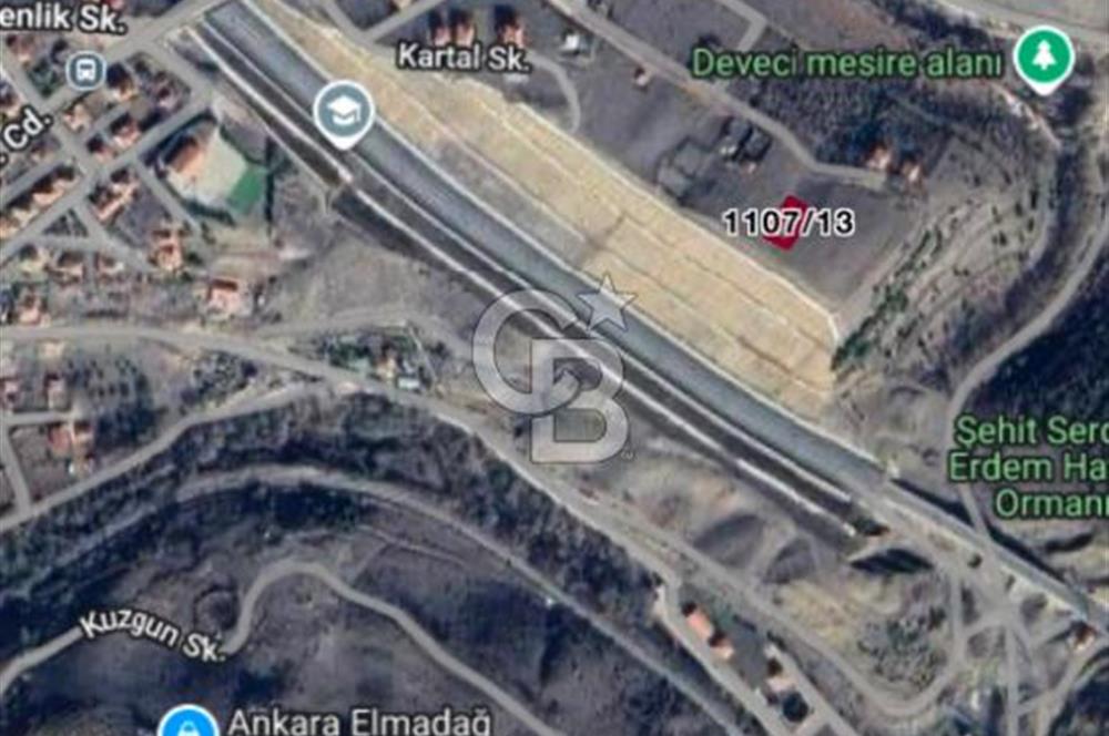 ELMADAĞ ÜÇEVLER MAH'DE YOLA YAKIN 508 m2 İMARLI MANZARALI ARSA