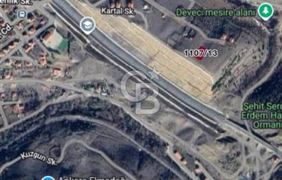ELMADAĞ ÜÇEVLER MAH'DE YOLA YAKIN 508 m2 İMARLI MANZARALI ARSA