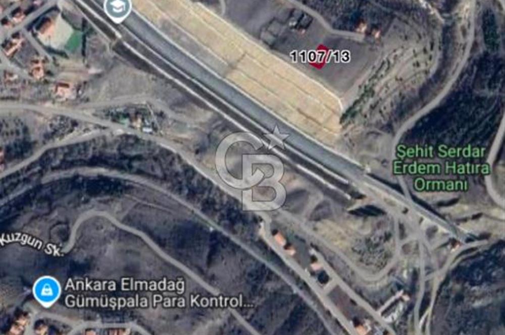 ELMADAĞ ÜÇEVLER MAH'DE YOLA YAKIN 508 m2 İMARLI MANZARALI ARSA