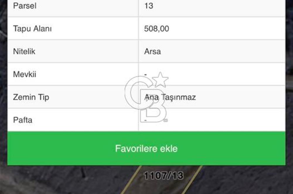 ELMADAĞ ÜÇEVLER MAH'DE YOLA YAKIN 508 m2 İMARLI MANZARALI ARSA
