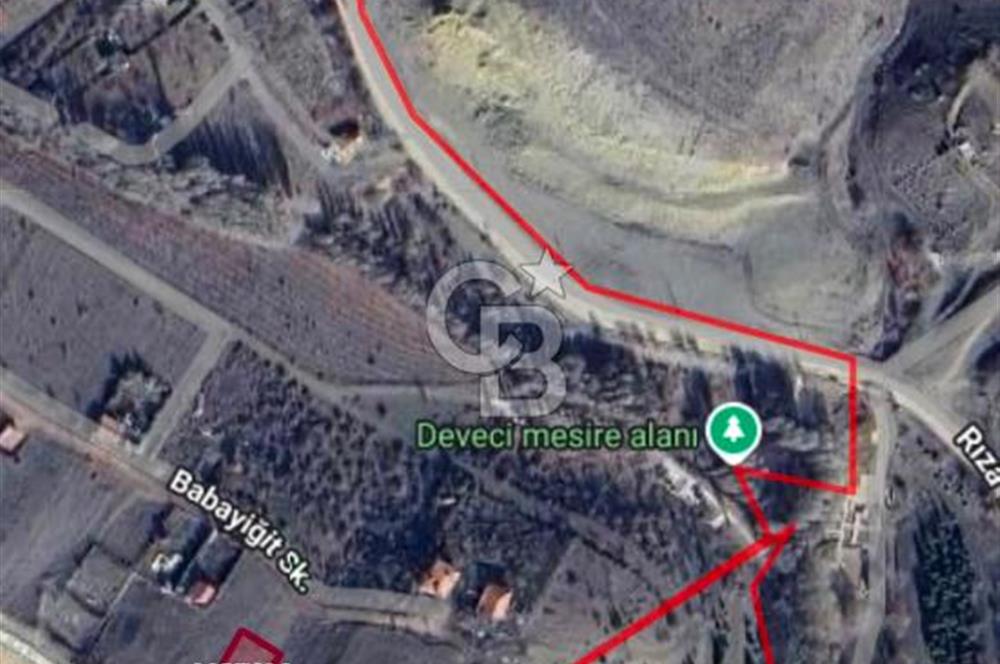 ELMADAĞ ÜÇEVLER MAH'DE YOLA YAKIN 512 m2 İMARLI MANZARALI ARSA