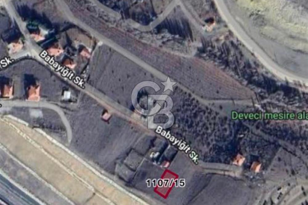 ELMADAĞ ÜÇEVLER MAH'DE YOLA YAKIN 485 m2 İMARLI MANZARALI ARSA