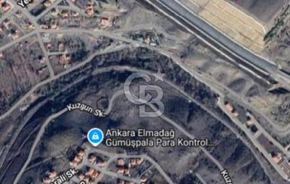 ELMADAĞ ÜÇEVLER MAH'DE YOLA YAKIN 488 m2 İMARLI MANZARALI ARSA